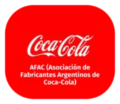 Logo de AFAC Coca-Cola
